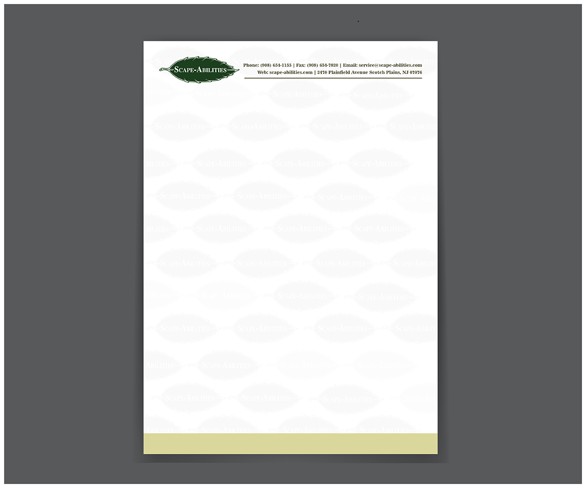 Letterhead Design by CreativeMask for this project | Design #3066139