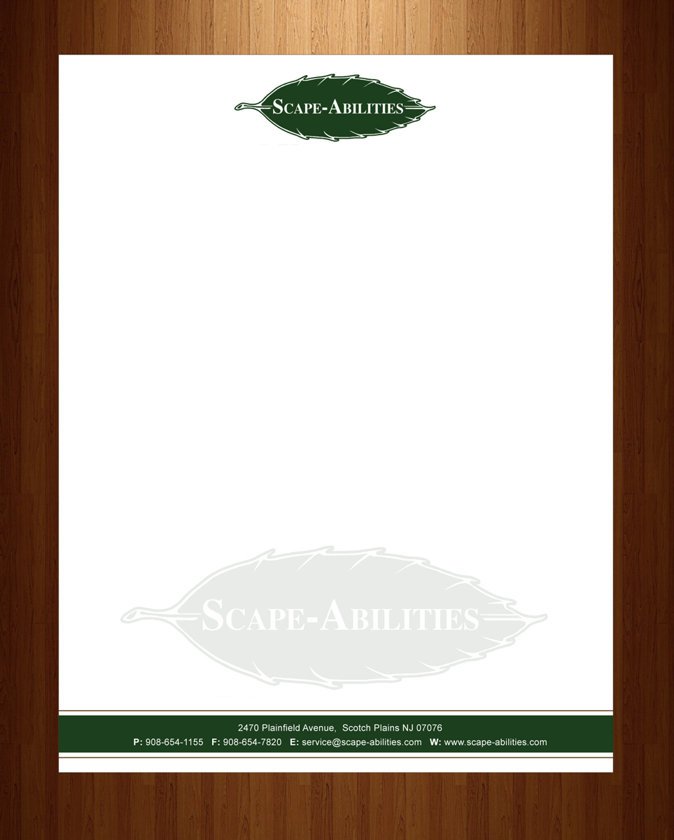 Letterhead Design by harmi_199 for this project | Design #3063527