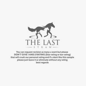 The Last Straw | Logo Design by IdentsArt