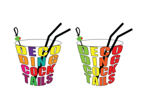 Decoding Cocktails | Logo Design by Anna-Maria