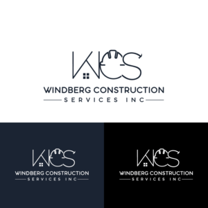 Logo Design by Maxo-Biz for Windberg Construction Services Inc  | Design: #26160830