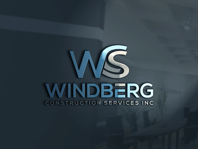 Logo Design by monmon for Windberg Construction Services Inc  | Design #26159377