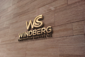 Logo Design by monmon for Windberg Construction Services Inc  | Design: #26159378