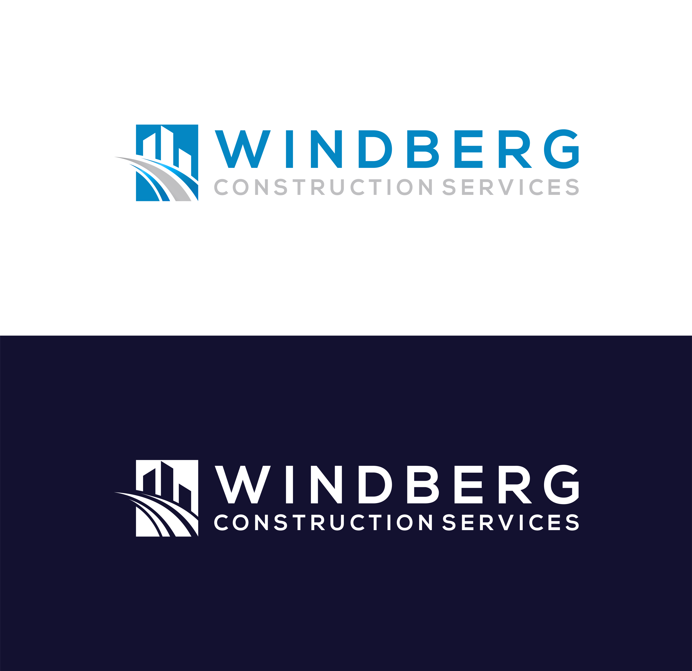 Logo Design by Triew 2 for Windberg Construction Services Inc  | Design #26164413