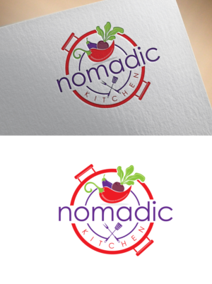 nomadic-kitchen | Logo Design by HEAVEN ART