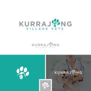 Logo Design by ecorokerz for Kurrajong Village Vets | Design: #26180103