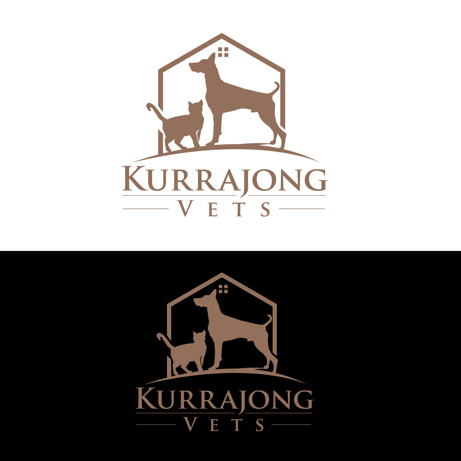 Logo Design by GODDREAMCREATION for Kurrajong Village Vets | Design #26159032