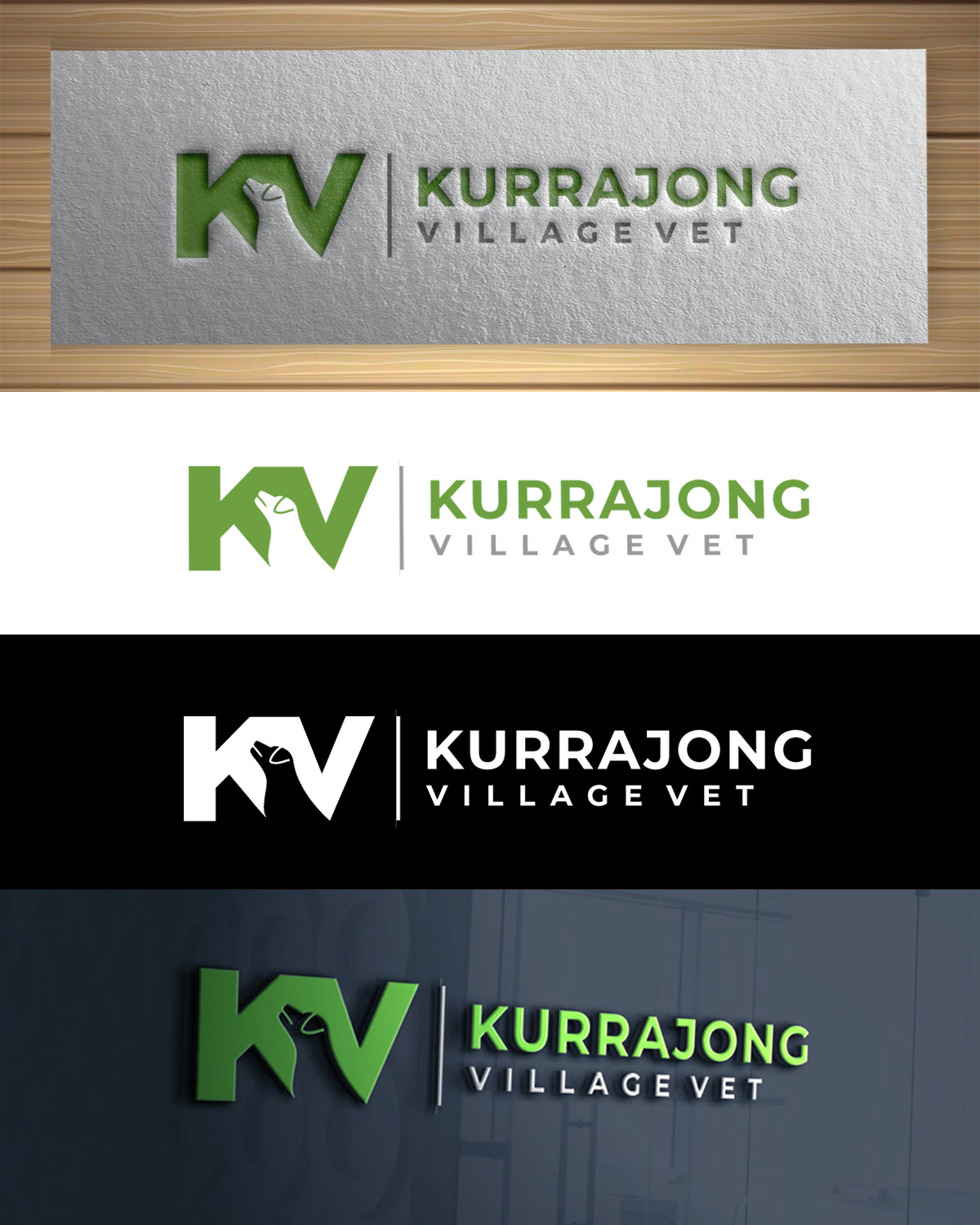 Logo Design by CreativeFeather for Kurrajong Village Vets | Design #26176578