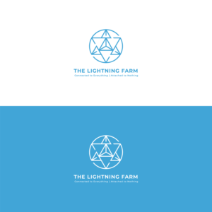 The Lightning Farm        Connected to Everything - Attached to Nothing | Logo Design by Grapi