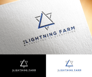 The Lightning Farm        Connected to Everything - Attached to Nothing | Logo Design by step forward 2