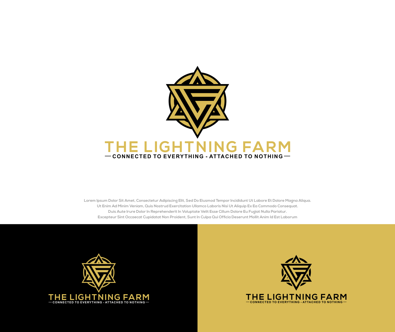 Logo Design by Aditya.DwiRama for The Lightning Farm Pty Ltd | Design #26163284