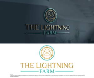 The Lightning Farm        Connected to Everything - Attached to Nothing | Logo Design by sekanul