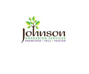In addition to the logo words Johnson Gardening Services, we need the words KNOWLEDGE SKILL PASSION | Diseño de Logo por GreenLamp