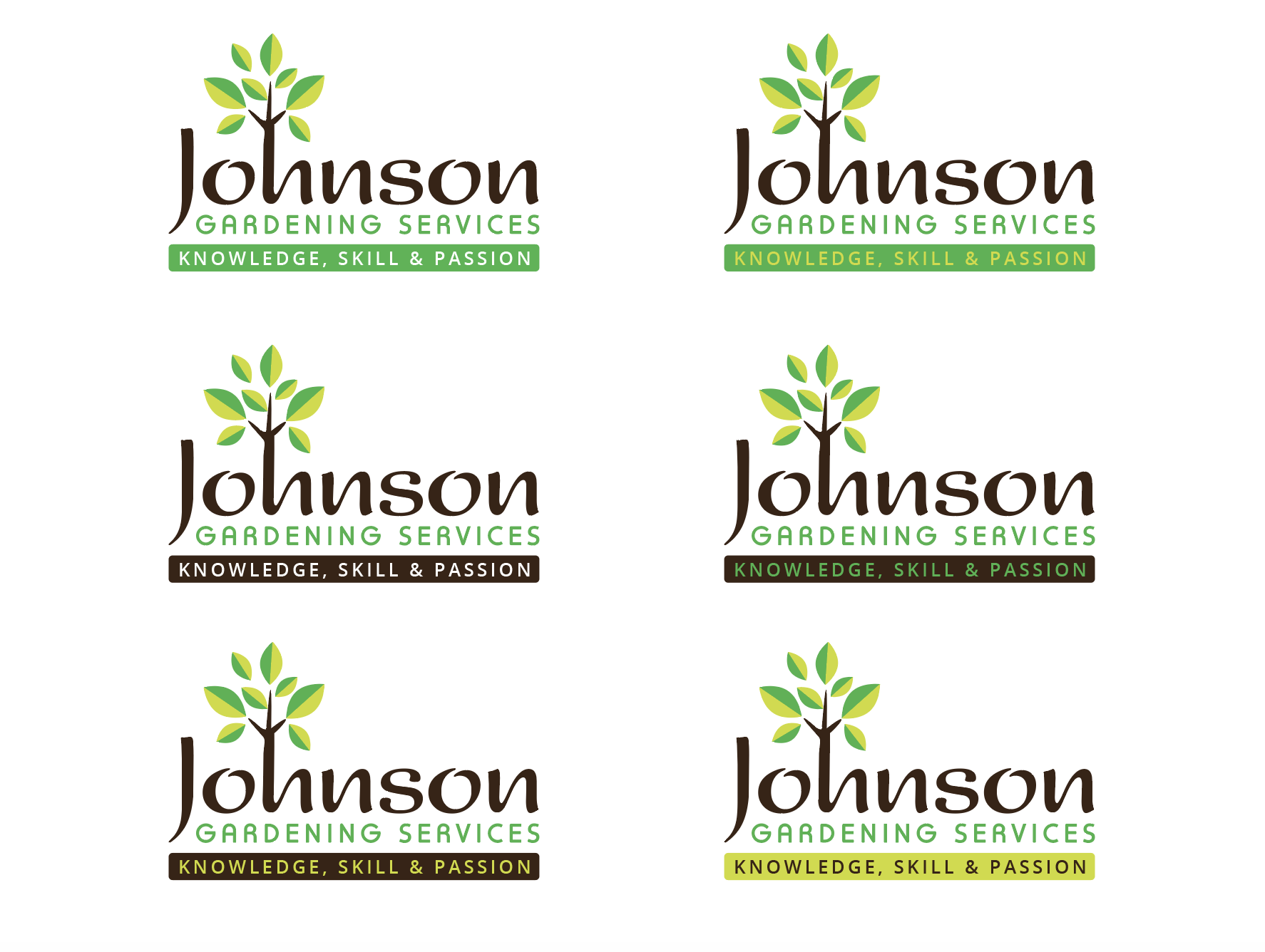 Logo Design by wonderland for Johnson Gardening Services Ltd | Design #26162918