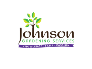 In addition to the logo words Johnson Gardening Services, we need the words KNOWLEDGE SKILL PASSION | Logo-Design von Sacril