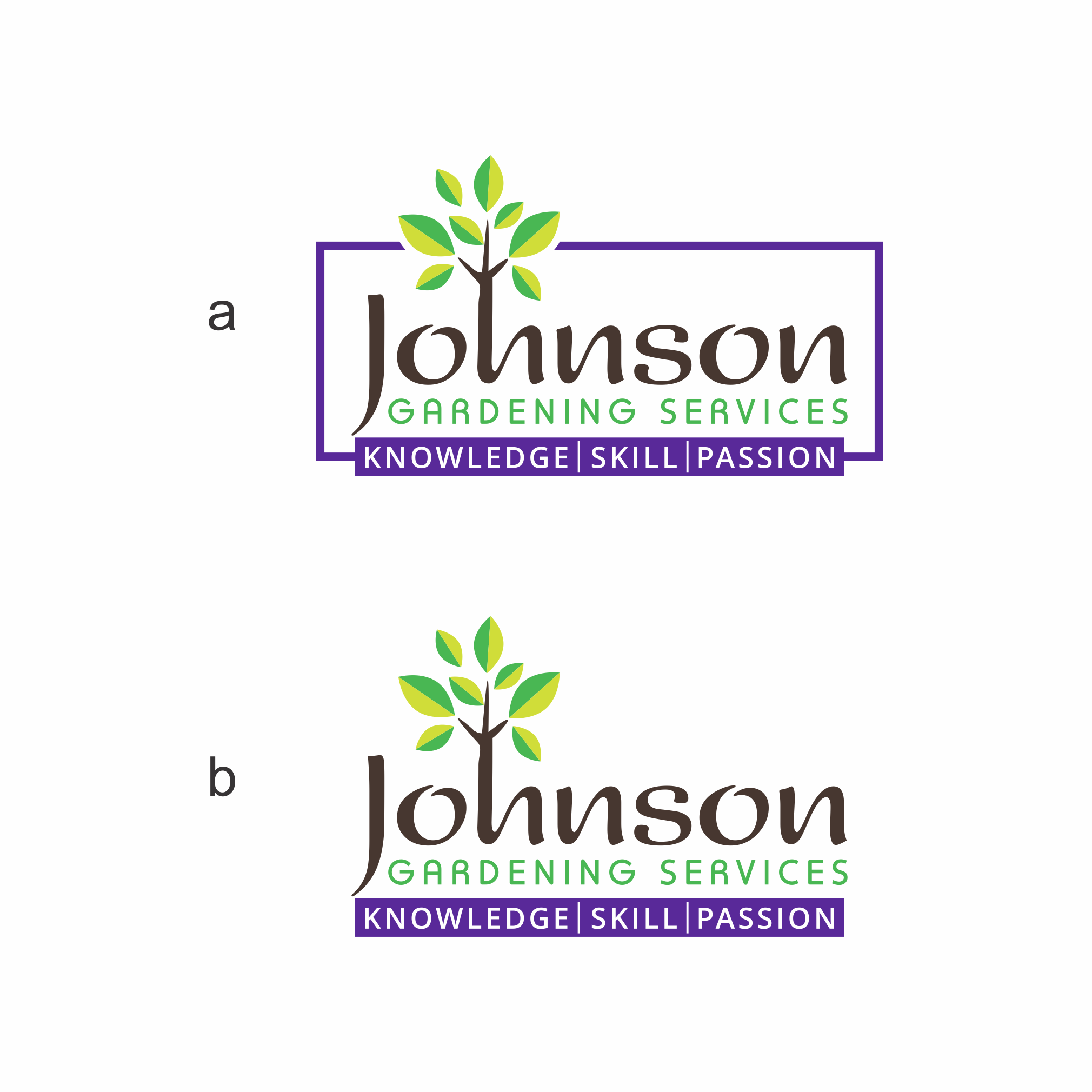 Logo Design by Veronica 10 for Johnson Gardening Services Ltd | Design #26169819