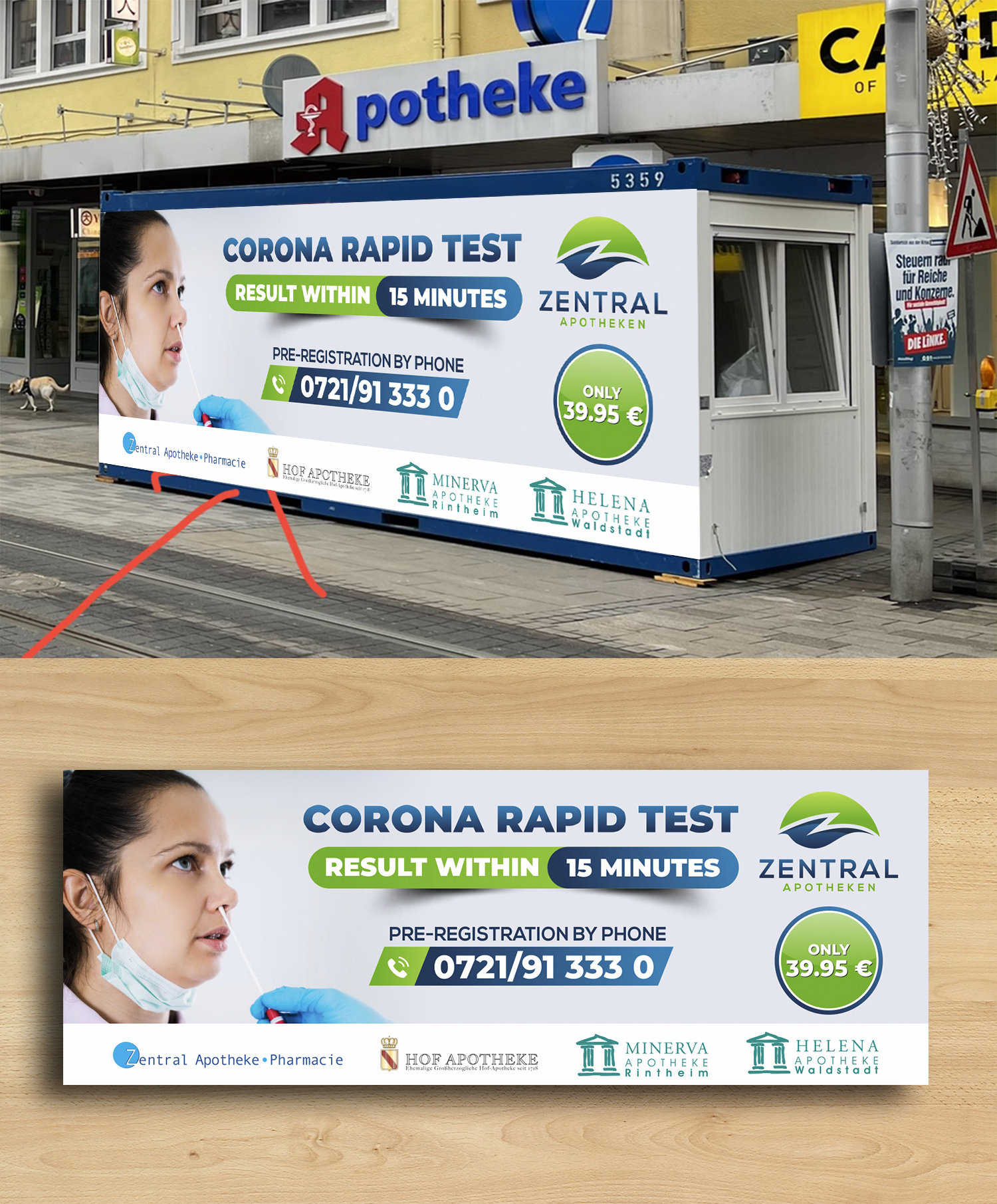 Banner-Design von ecorokerz für Rohde-Apotheken | Design #26177362