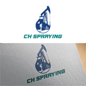 CH Spraying | Logo Design by uandbdeziner