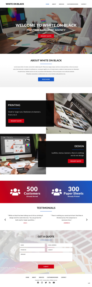 Wordpress Design by pb for Truckstop 26Bis BV | Design: #26169135