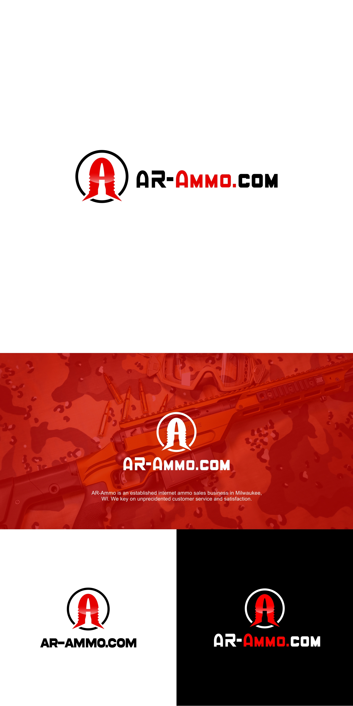Logo Design by mike edan for AR-Ammo LLC | Design #26197532