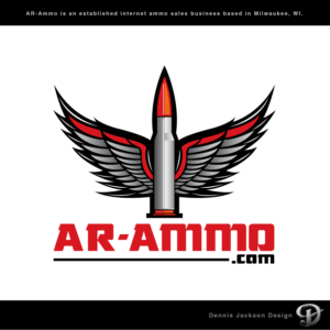 Basically "AR-Ammo.com" | Diseño de Logo por Dennis Jackson Design