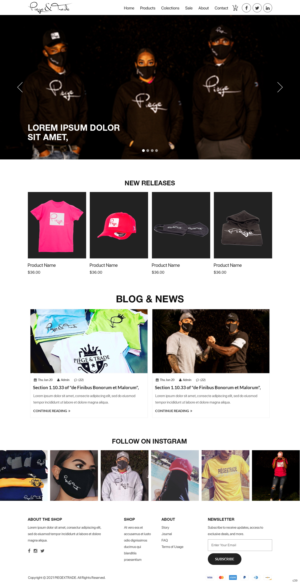 Diseño Web por pb para Piège & Trade | Diseño: #26173859