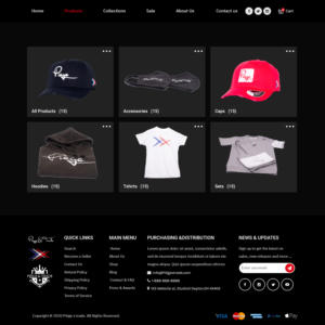 Web Design by Titan Eagle for Piège & Trade | Design: #26213993