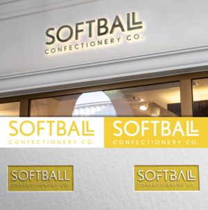 Softball Confectionery Co. | Logo Design by Blessing Angel