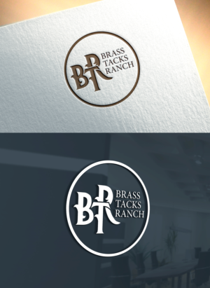 Brass Tacks Ranch | Logo Design by Art Lancer