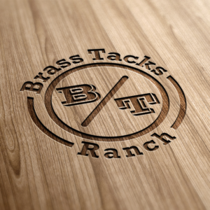 Logo Design by Spektron Designs for Brass Tacks Ranch  | Design: #26206681