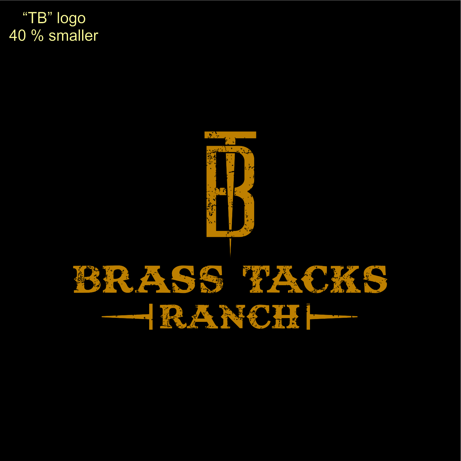 Design de Logo par JohnnyMacK pour Brass Tacks Ranch  | Design #26236480