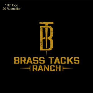 Logo Design by JohnnyMacK for Brass Tacks Ranch  | Design: #26236482