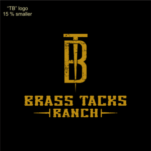 Logo Design by JohnnyMacK for Brass Tacks Ranch  | Design: #26236483