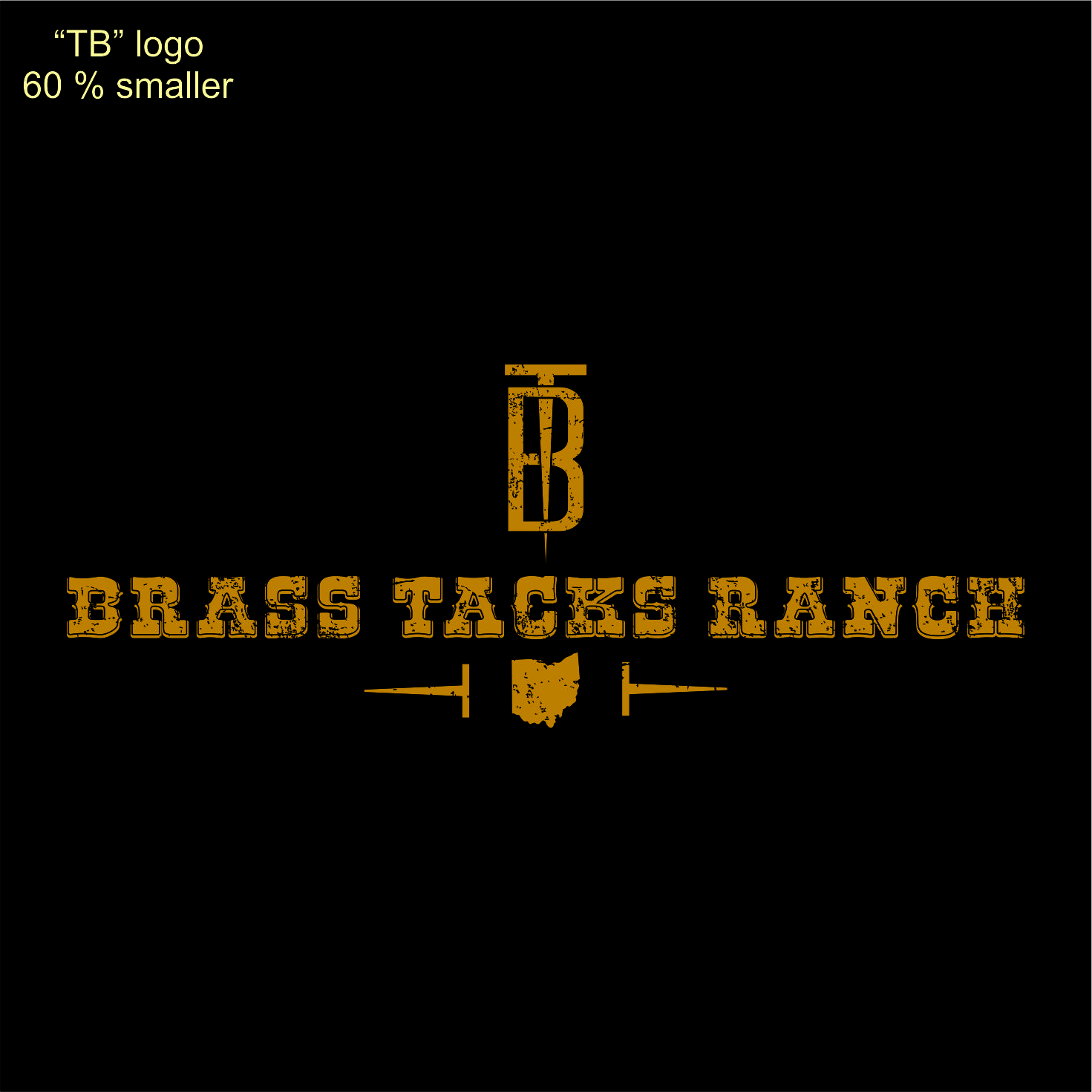 Logo Design by JohnnyMacK for Brass Tacks Ranch  | Design #26238278