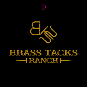 Logo Design by JohnnyMacK for Brass Tacks Ranch  | Design: #26255316