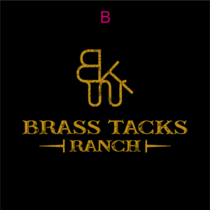 Logo Design by JohnnyMacK for Brass Tacks Ranch  | Design: #26255319