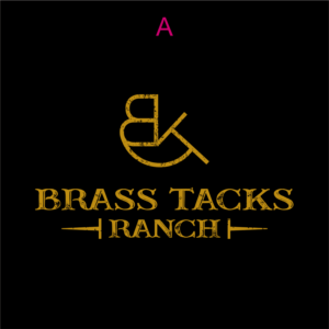 Logo Design by JohnnyMacK for Brass Tacks Ranch  | Design: #26255320