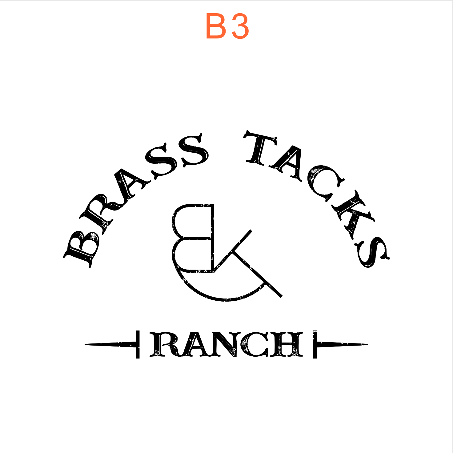 Design de Logo par JohnnyMacK pour Brass Tacks Ranch  | Design #26277774