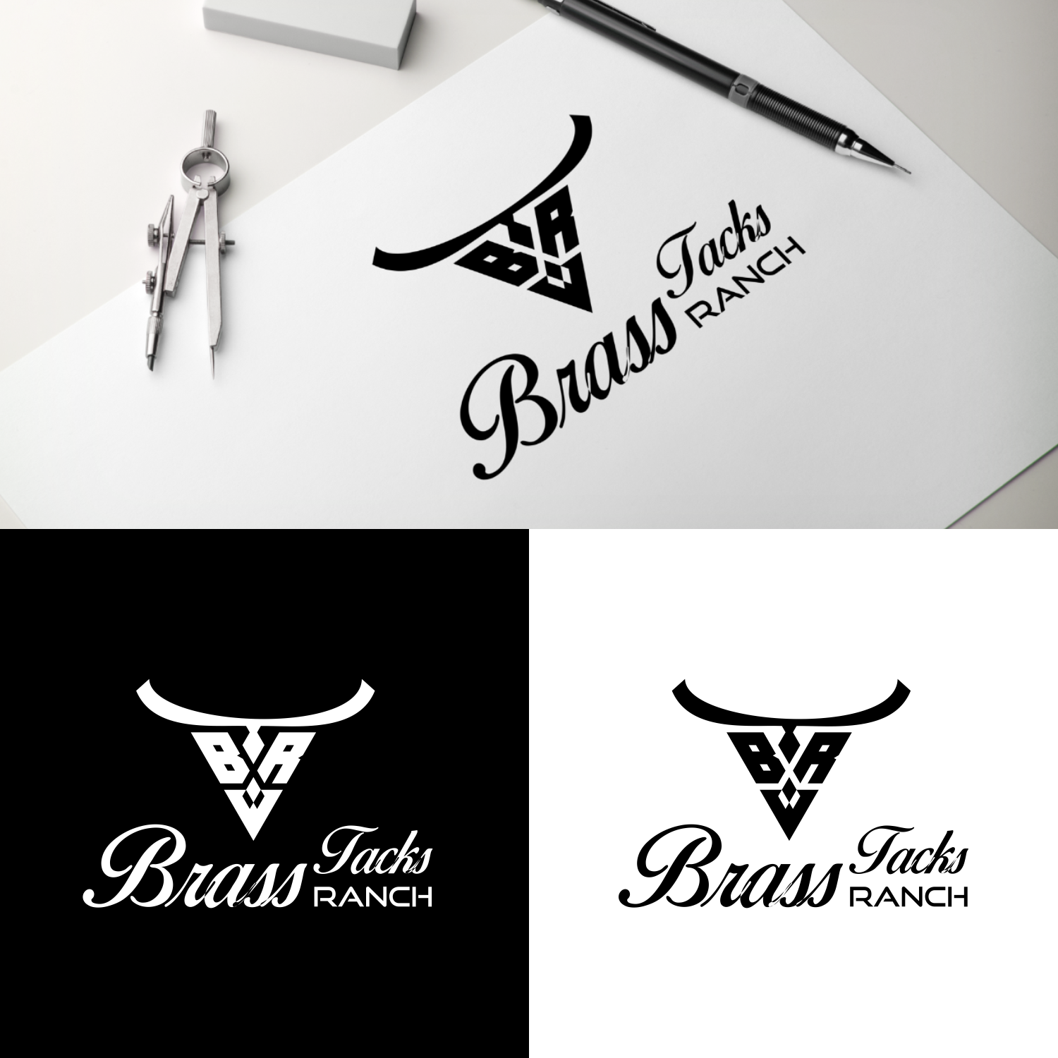 Design de Logo par manah bening pour Brass Tacks Ranch  | Design #26189824
