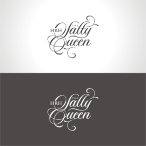 HRH The Salty Queen | Logo-Design von Kreative Fingers