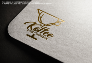 Koffee and Kocktails | Logo Design by Jennifer©