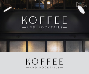 Koffee and Kocktails | Logo Design by Dot Design 3