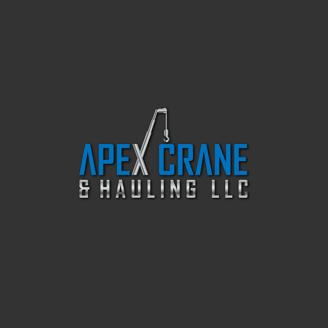 Logo Design by Naufal RA for Apex Crane & Hauling | Design #26170666