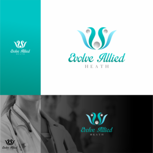 Evolve Allied Health | Logo Design by Sibyle