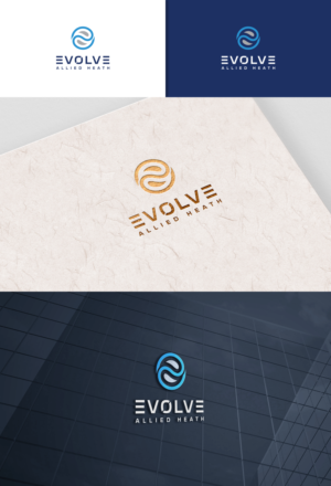 Evolve Allied Health | Logo Design by Paperfox Designs