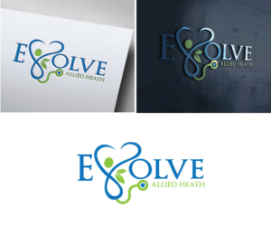 Evolve Allied Health | Logo Design by HEAVEN ART