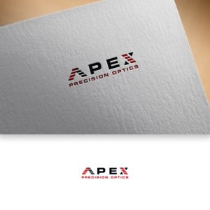 Apex Optics, or Apex Precision Optics, or just Apex | Logo Design by DesignDUO