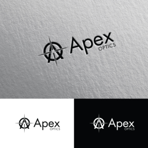 Apex Optics, or Apex Precision Optics, or just Apex | Logo Design by Rii