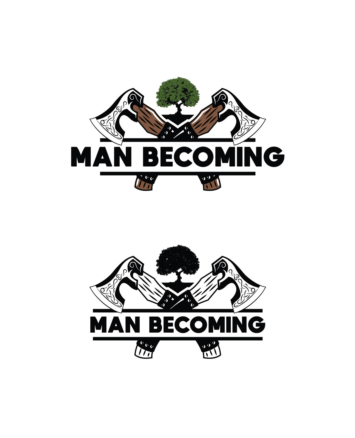 Logo Design by raigraphics for Man Becoming | Design #26170702