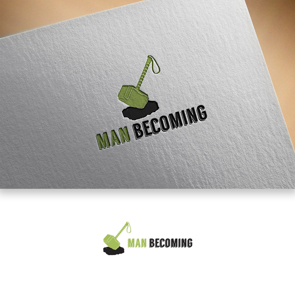 Logo Design by DesignDUO for Man Becoming | Design #26193748